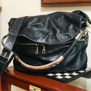 Badgley Mischka Hobo Crossbody Bag